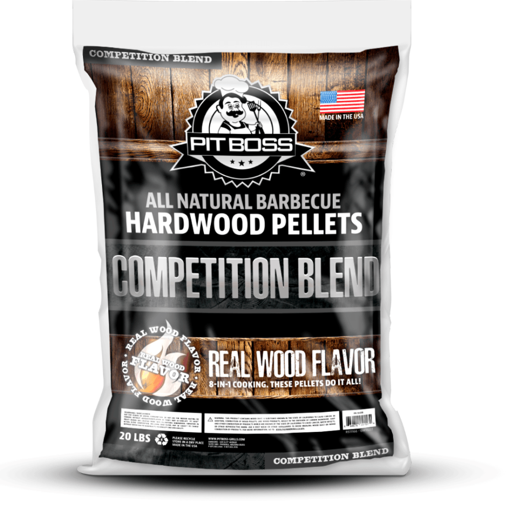 9kg Pit Boss Competition Blend BBQ Pellets