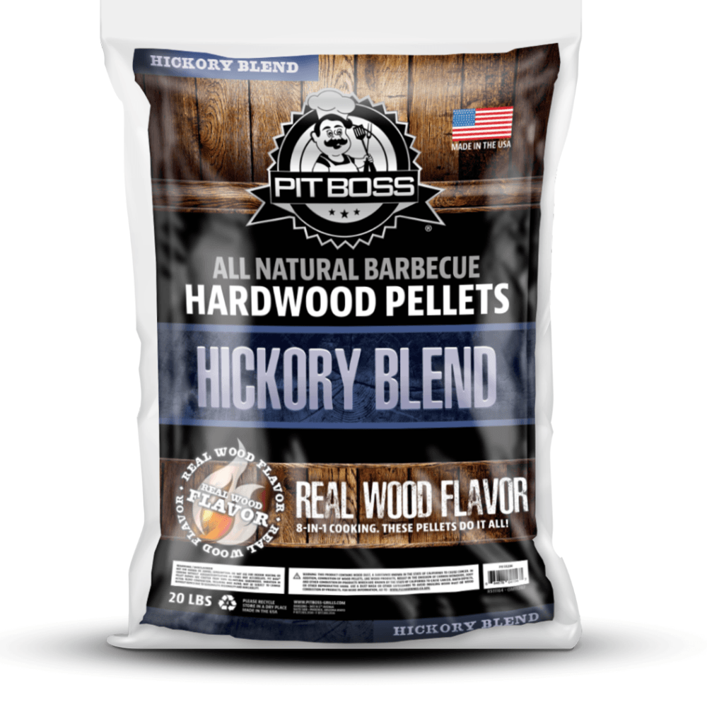 9kg Pit Boss Hickory Blend Wood Pellets