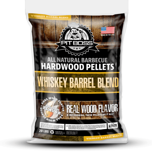 9kg Pit Boss Whiskey Barrel Blend Wood Pellets